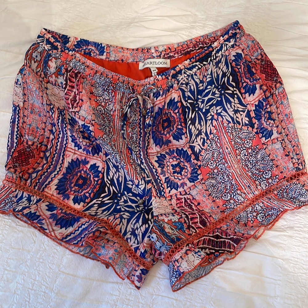 Colourful Heartloom shorts